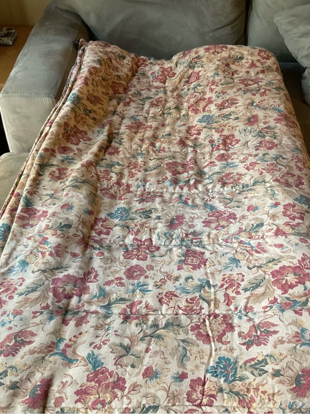 Ralph Lauren HIGHGATE WOODS Twin Floral Comforter- Vintage, Rare!